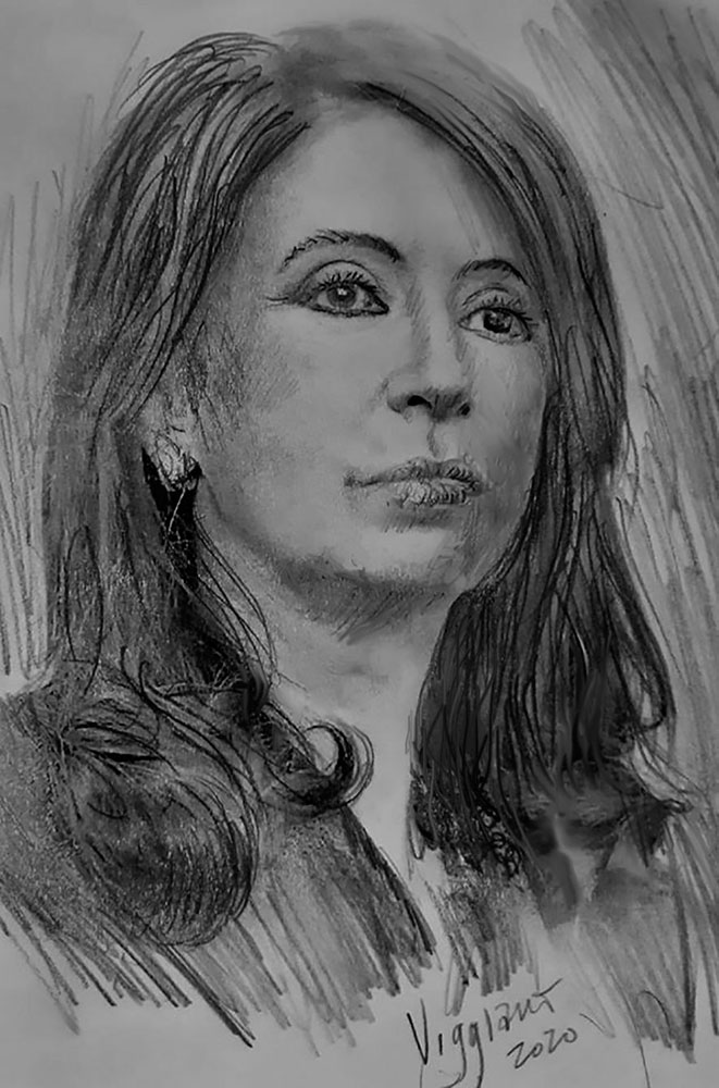 Retrato de CFK