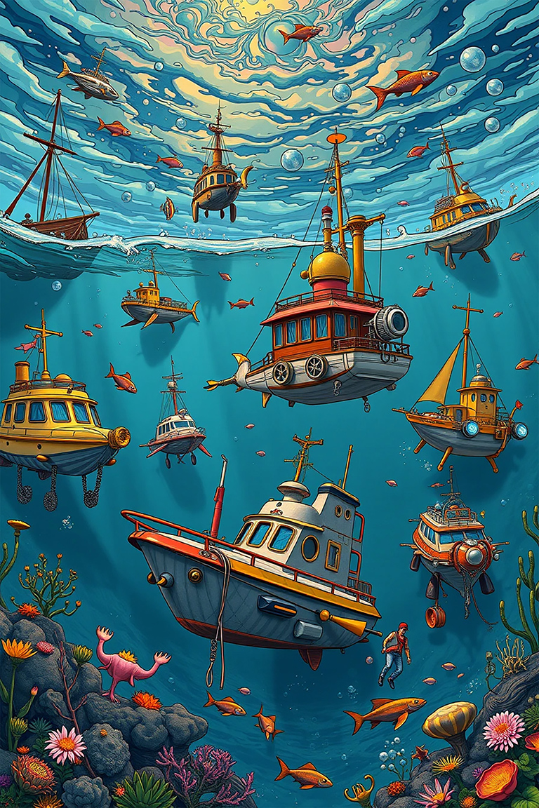 Perdidos en los mares del tiempo